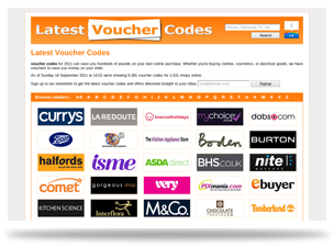 Latest Voucher Codes